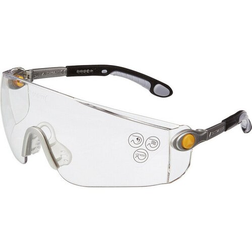 Очки защитные открытые DELTA PLUS LIPARI2 прозрачные (арт произв . очки защитные открытые delta plus lipa2t5 черные с защитой от запотевания и царапин
