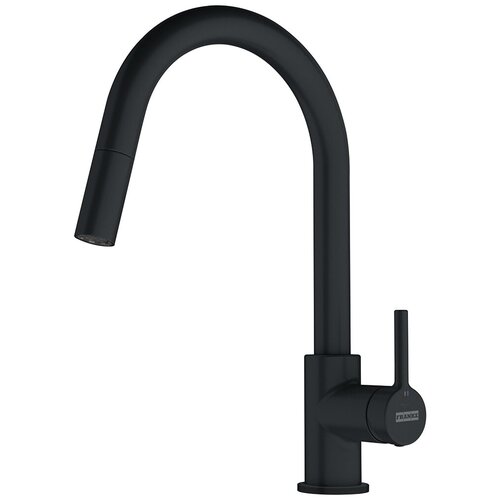 FRANKE Lina с выдвижным изливом, черный матовый (115.0626.053)