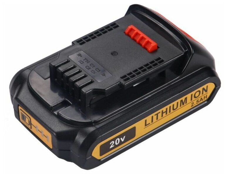 Аккумулятор для Dewalt DCB182 DCB 182 DCB200 DCB180 DCB 180 DCB 200, 18V (20V) 2.5Ah Li-Ion