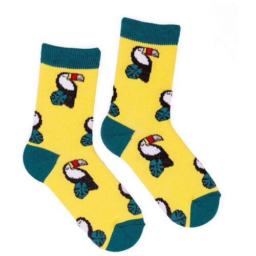 однотонные цветные носки babushka socks 4 цвета Носки Babushka размер 29-31, желтый