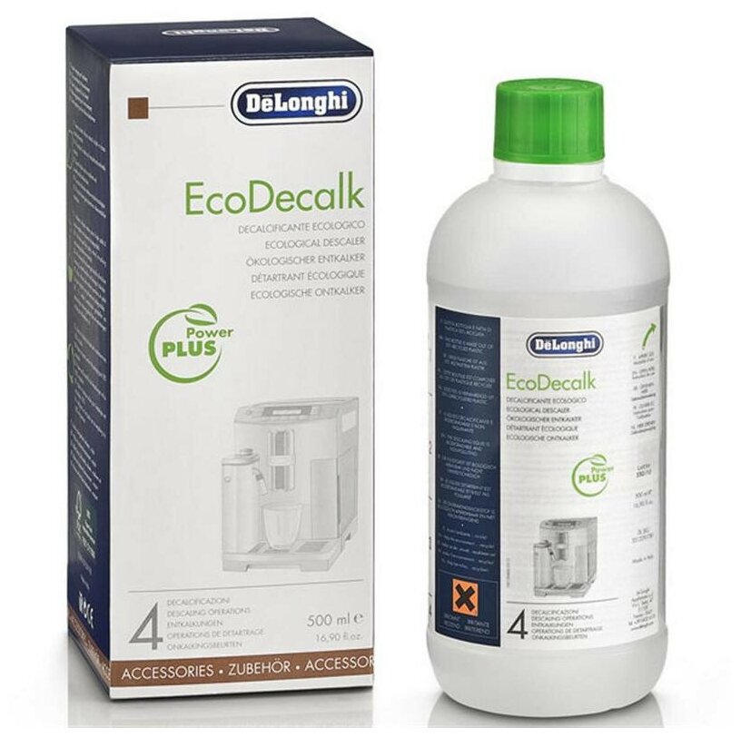 Жидкость для удаления накипи DeLonghi SET DLSC500 ECODECALK(500ML)DL