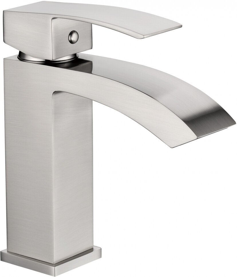 Смеситель Grocenberg GB2007, вертикальный, для раковины, аэратор, каскадный излив — фото 1