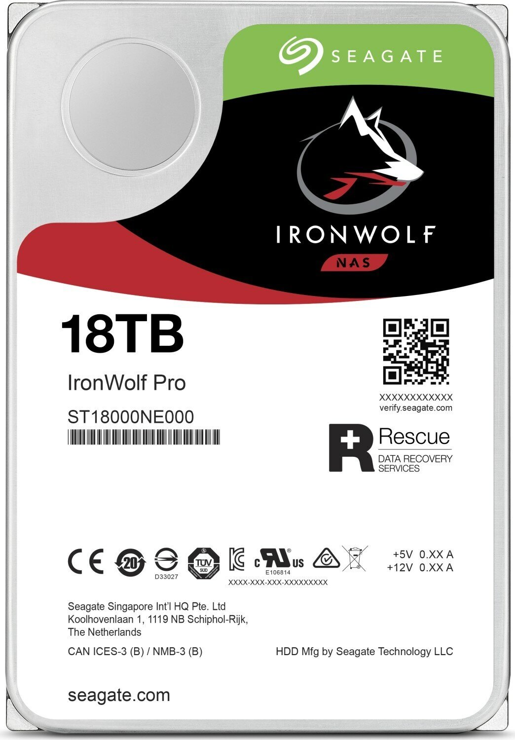 Жесткий диск SEAGATE Ironwolf Pro , 18ТБ, HDD, SATA III, 3.5" - фото №2