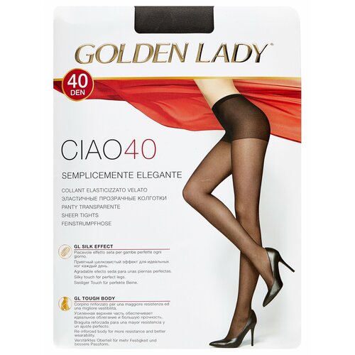 Колготки Golden Lady, 40 den, серый колготки golden lady my secret 20 den размер 2 черный