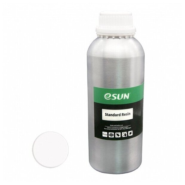 Фотополимерная смола ESUN Standard (1 л.) белый