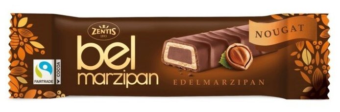 Марципановый батончик Belmarzipan nougat Zentis, 40 г 7585713