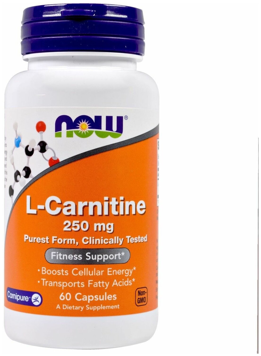 L Carnitine 250mg 60 caps Now