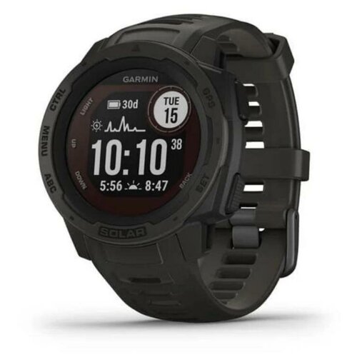Умные часы Garmin Instinct Solar Graphite 3589000₽