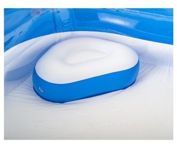 Обзор: Бассейн надувной BESTWAY 54153 Family Fun 213х206х69 см от 6 лет