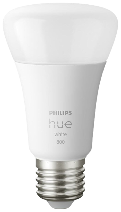 Лампа светодиодная Philips Hue White, E27, A60, 9 Вт, 2700 К
