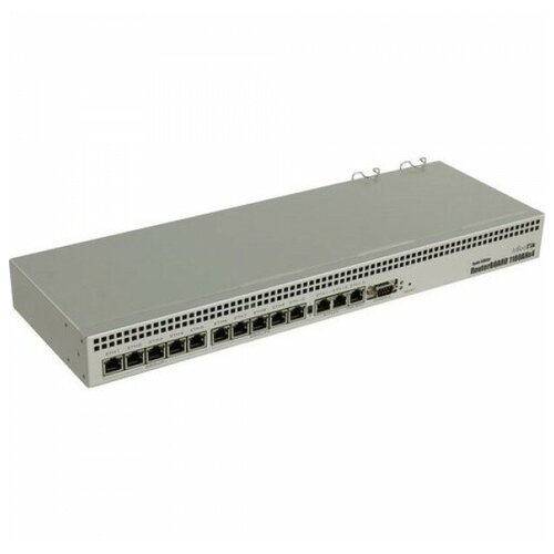 MikroTik RB1100DX4 Dude Edition Маршрутизатор, в стойку, 13x 1G Ethernet, 2x SATA3, 2x M.2, 60Gb SSD mikrotik маршрутизатор mikrotic rb1100dx4