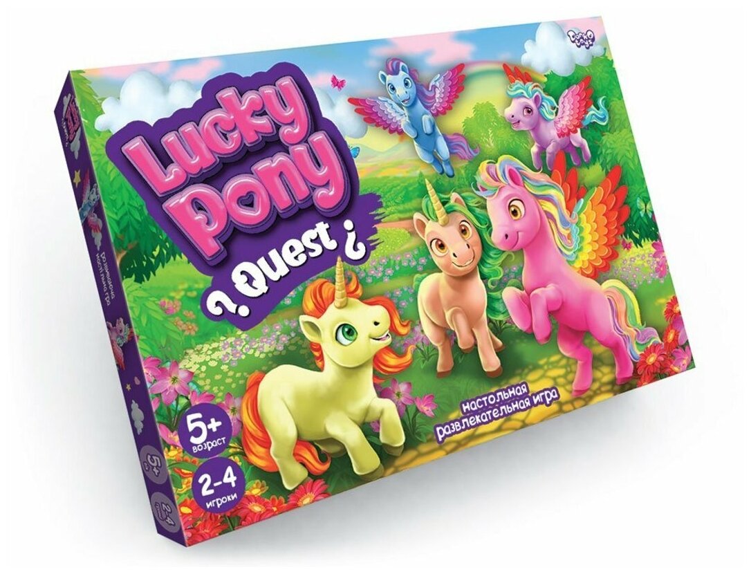 Danko Toys Развлекательная настольная игра серия «Lucky Pony»,