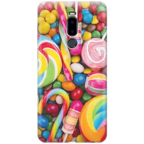 фото Силиконовый чехол на meizu note 8 / мейзу ноут 8 с принтом "сладости" gosso