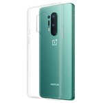 Силиконовый чехол для OnePlus 8 Pro прозрачный 1.0 мм - изображение