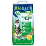 BioKats Fresh 3 in 1 комкующийся наполнитель для кошачьих туалетов, аромат трав и цветов 10 л (2 шт) - изображение