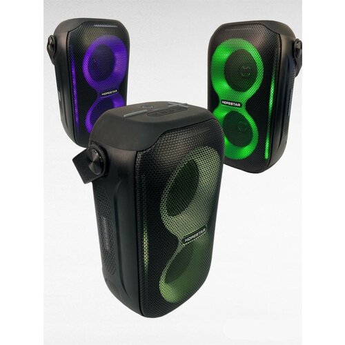 Беспроводная портативная колонка Bluetooth 20W RGB подсветка Bass мембраны Hopestar Party 200 mini