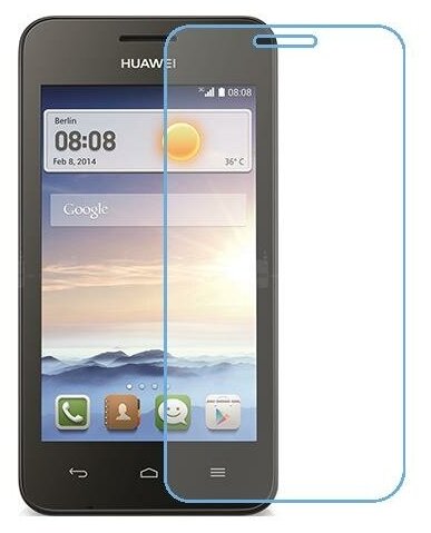 Huawei Ascend Y330 защитный экран из нано стекла 9H одна штука