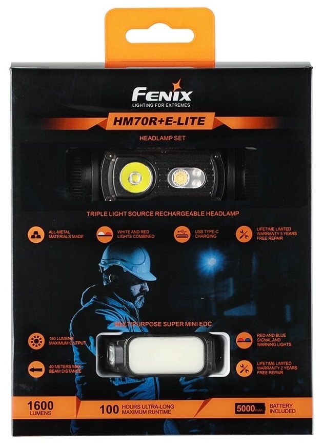 Fenix Набор Fenix HM70R + E-LITE - фотография № 3