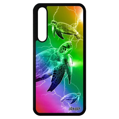 фото Противоударный чехол для мобильного // huawei p20 pro // "черепаха" гиганская большая, utaupia, цветной