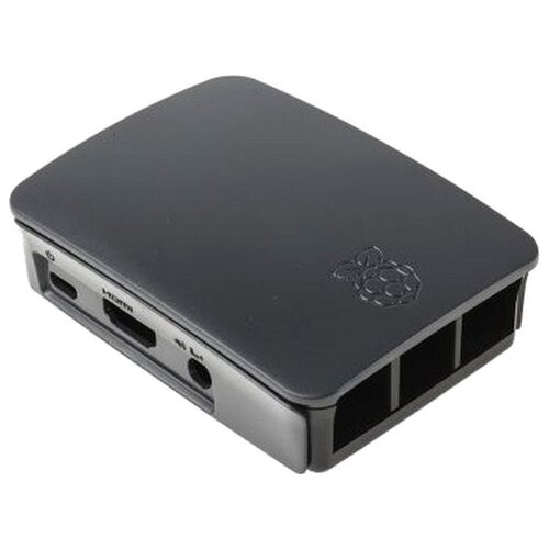 Корпус Raspberry 909-8138 черный/серый для Raspberry Pi 3 Model B/B+
