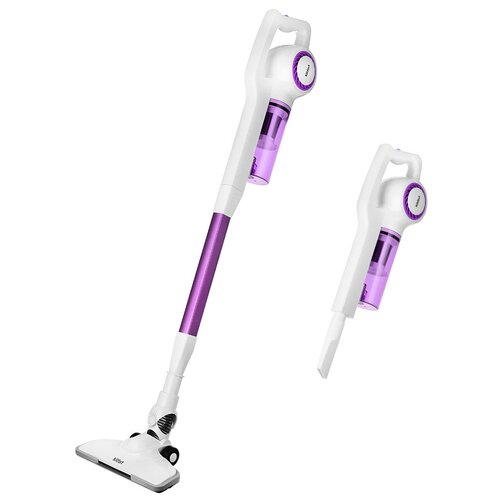 Вертикальный пылесос Kitfort KT-5105-1 бело-фиолетовый 824000₽