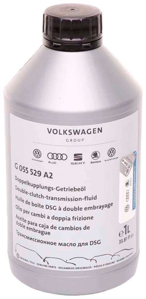 Масло трансмиссионное Volkswagen для DSG 1л G055529A2 / Фольксваген