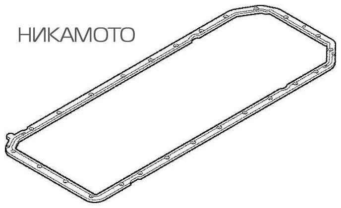 ELRING 424.510 Прокладка, масляный поддон