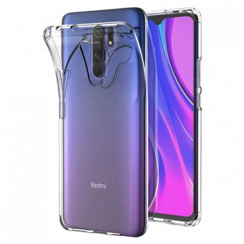 Clear Case Прозрачный TPU чехол 2мм для Xiaomi Redmi 9