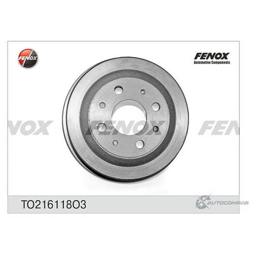 Барабан тормозной FENOX TO216118O3