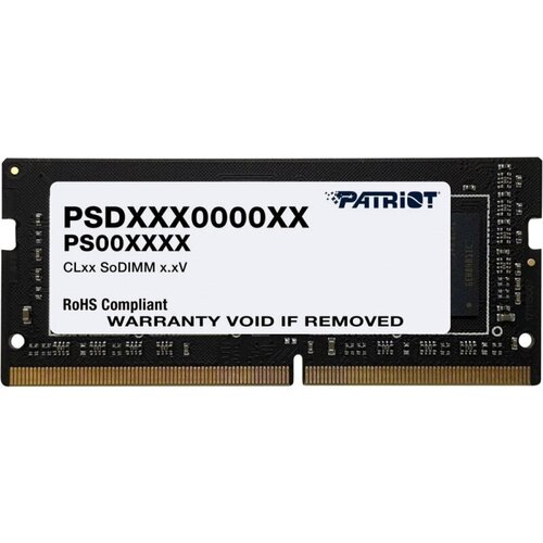 PATRIOT Модуль памяти для ноутбука SODIMM 32GB PC25600 DDR4 PSD432G32002S PATRIOT