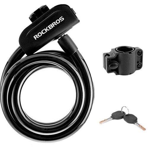 Велозамок навесной тросовый Rockbros RKS515 111100 590₽