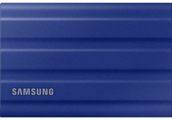 Внешний SSD диск 2 Tb USB Type-C Samsung T7 Shield синий