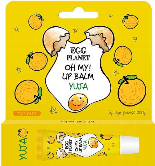 Бальзам для губ EGG PLANET OH MY! LIP BALM Юдзу (увлажняющий) 10 г