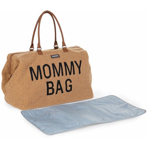 фото Сумка для мамы и малыша childhome mommy bag teddy с пеленальным ковриком