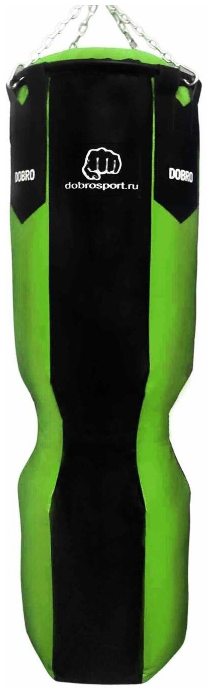 Чехол Апперкот (Premium) 180х42, зеленый/черный без кольца и цепей