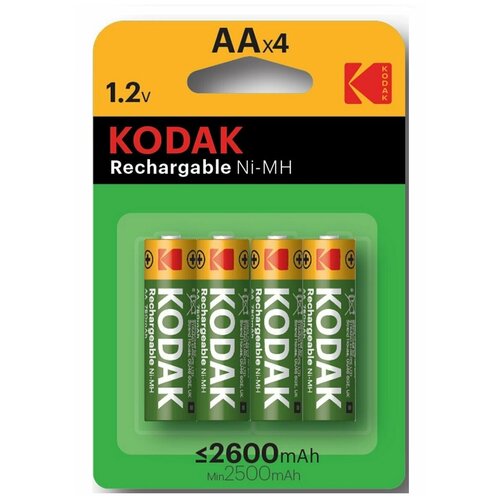 Аккумулятор KODAK HR6-4BL (2600 mAh) (KAARDC-4)