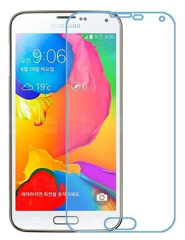 Samsung Galaxy S5 LTE-A G901F защитный экран из нано стекла 9H одна штука