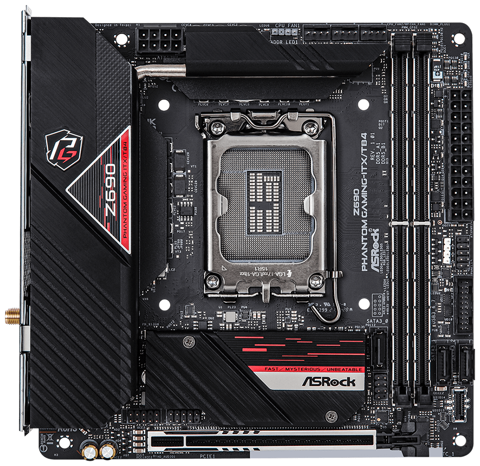 Материнская плата ASRock Z690 Phantom Gaming-ITX/TB4