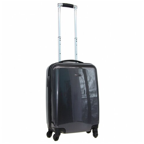 фото Чемодан rion+, 434/5 тёмно-серый 19"