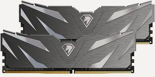Изображение товара Оперативная память DDR4 Netac Shadow II 32Gb (16Gbx2) 3200Mhz PC25600 CL16 1.35V Black с радиатором (NTSWD4P32DP-32K)