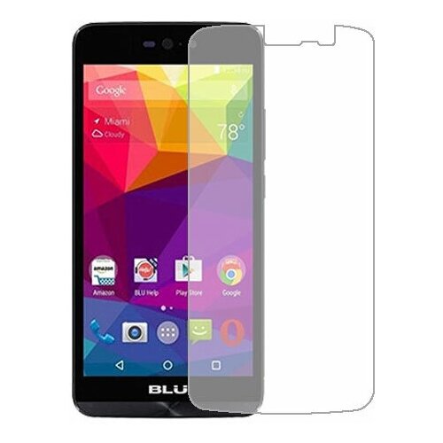 BLU Dash X Plus LTE защитный экран Гидрогель Прозрачный (Силикон) 1 штука