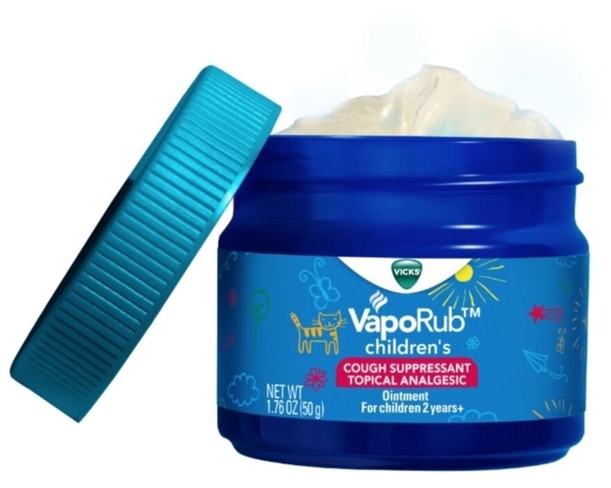 VapoRub согревающая мазь для детей 50г