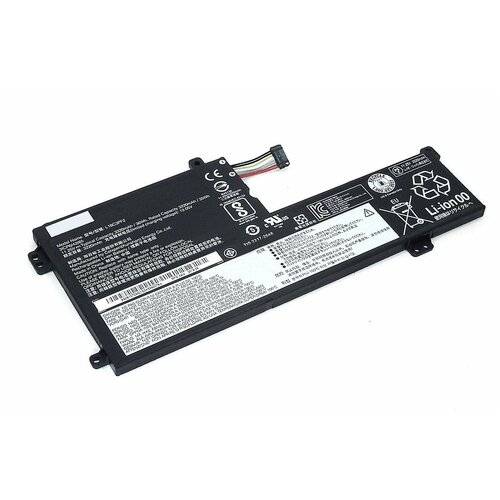 Аккумуляторная батарея для ноутбука Lenovo IdeaPad L340-15 (L18C3PF1) 11.34V 3223mAh аккумуляторная батарея для ноутбука lenovo ideapad l340 17 l18c3pf1 11 52v 3950mah