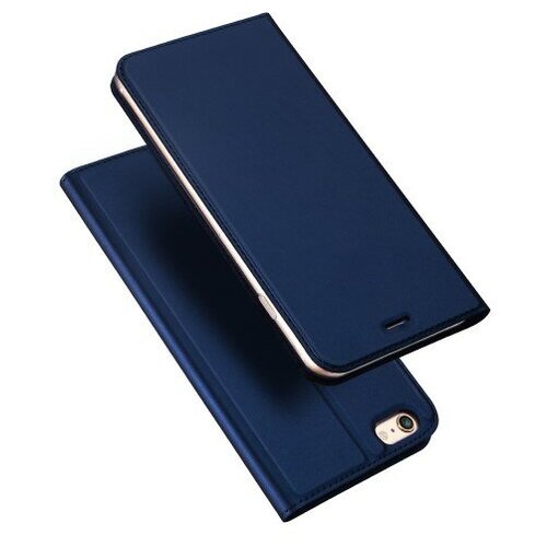 фото Чехол-книжка iphone 6plus/6s plus, dux ducis skin pro series, боковой, синий x-case