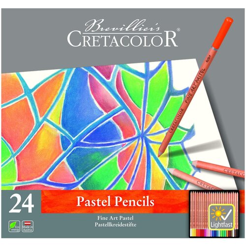 Cretacolor Пастельные карандаши Fine Art Pastel, 24 цвета, CC470 24, 24 шт.