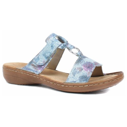 фото Шлепанцы rieker, размер 40, мультиколор