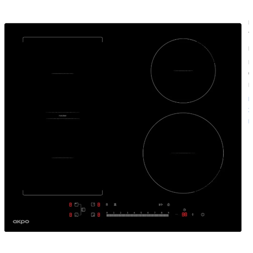 Варочная поверхность индукционная AKPO PIA 6094121FZ-1 BL