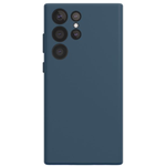 Накладка силикон VLP Liquid Silicone Case Soft Touch для Samsung Galaxy S23 Ultra Dark Blue - изображение