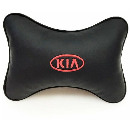 фото 37015 (м015) подушка на подголовник из экокожи kia auto premium