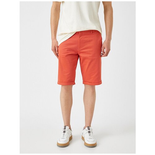 фото Шорты koton men, 1yam41240bw, цвет: terracotta, размер: 38